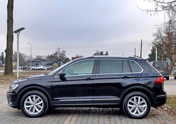 Volkswagen Tiguan cena 97900 przebieg: 153000, rok produkcji 2019 z Gołańcz małe 742
